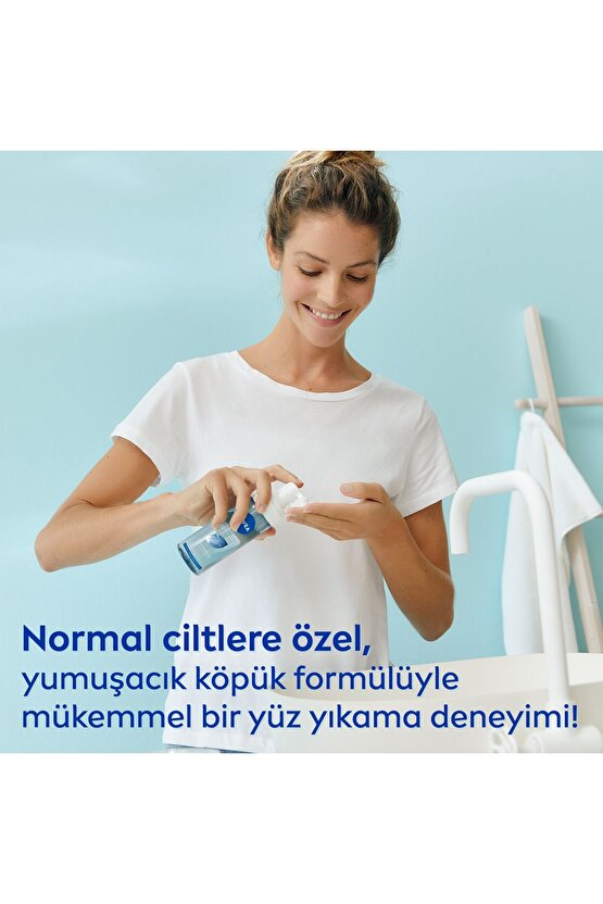 Canlandırıcı Yüz Yıkama Köpüğü 150ml, Derinlemesine Temizleme, Nemlendirici, Normal Ciltler