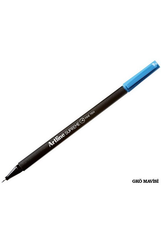 Supreme Fine Pen 0.4 mm Keçe Kalem Gök Mavisi