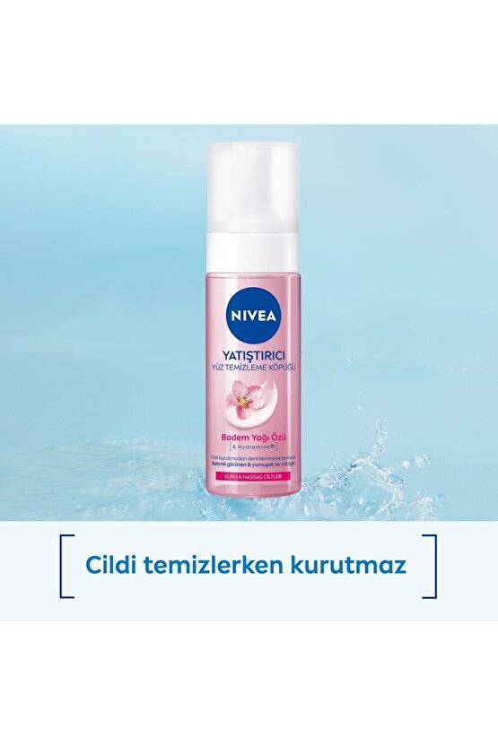 Yatıştırıcı Yüz Yıkama Köpüğü 150ml, Derinlemesine Temizlik, Nemlendirici, Hassas ve Kuru Ciltler