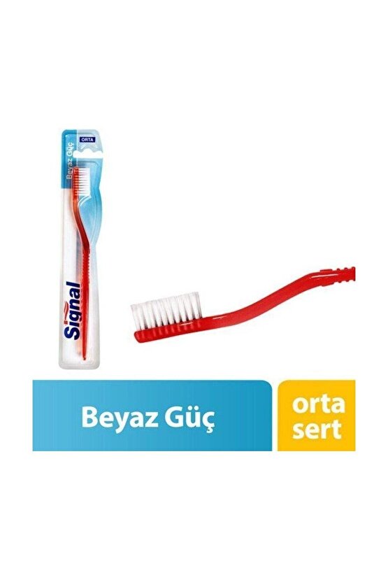 SİGNAL DİŞ FIRÇASI BEYAZ GÜÇ