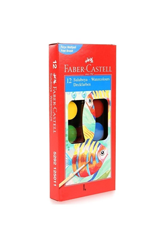 Faber-castell Suluboya 12 Renk