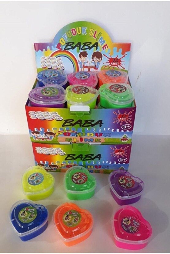 Kalpli Pofuduk Slime 3 Lü Set Kps-06