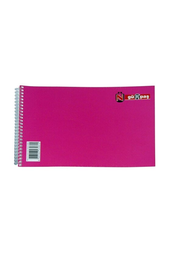 Sipralli Resim Defteri Karton Kapak 17x25 15yp