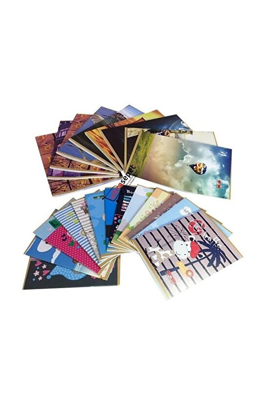 A4 Dikişli Kaye Defter Karton Kapak Çizgili 80 Yaprak 801 (12 Lİ PAKET) T.d