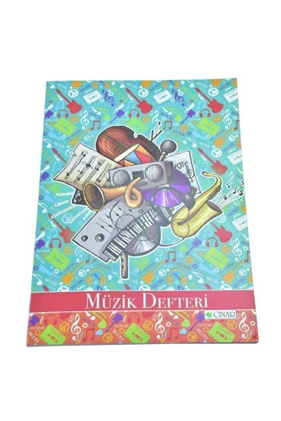 Müzik Defteri Büyük Boy 30x21cm 30 Yaprak