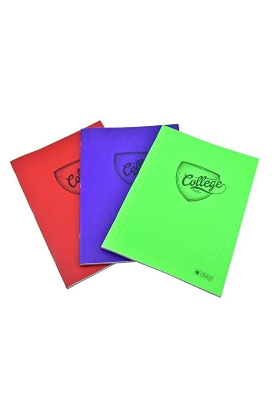 Çınar Pvc Kapaklı A4 Kareli Defter 60 Yaprak