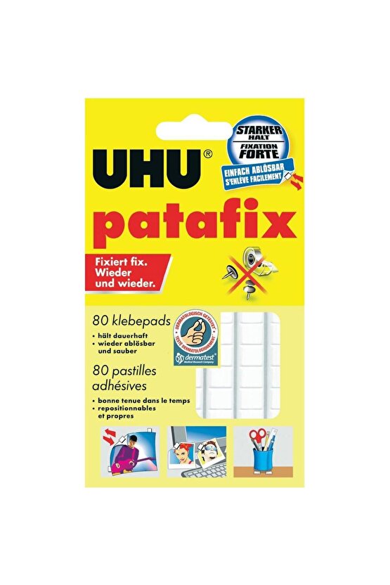 Patafix Glue Pads Yapıştırıcı Beyaz 80li