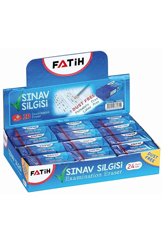 Sınav Silgisi Mavi Fs24m