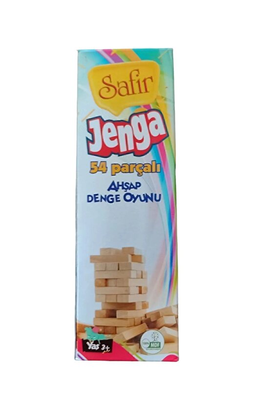 54 Parça Jenga Denge Oyunu