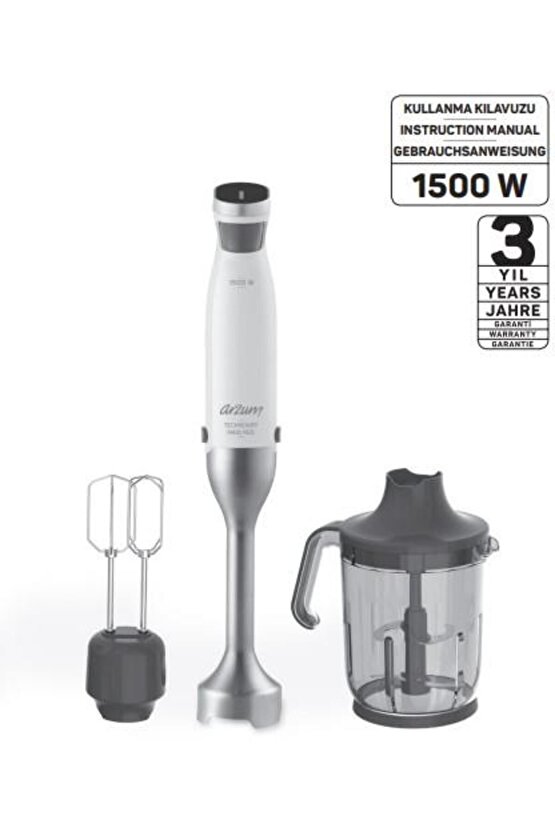 1114-b Technoart Maxı Neo El Blender Beyaz