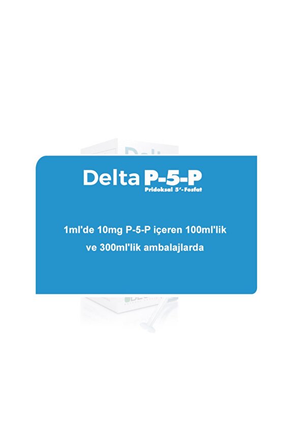 Delta P-5-p , Pridoksal 5-fosfat 100 ml Av104