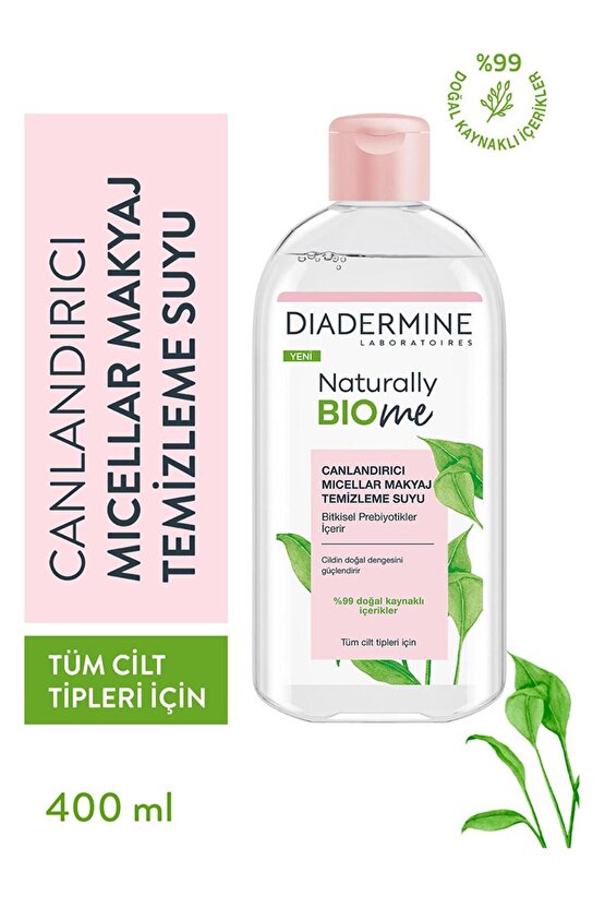 Naturally Bio Me Canlandırıcı Micellar Makyaj Temizleme Suyu