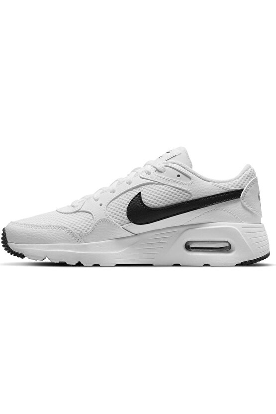 AIR MAX SC (GS) Beyaz-Siyah Çocuk Günlük Ayakkabı