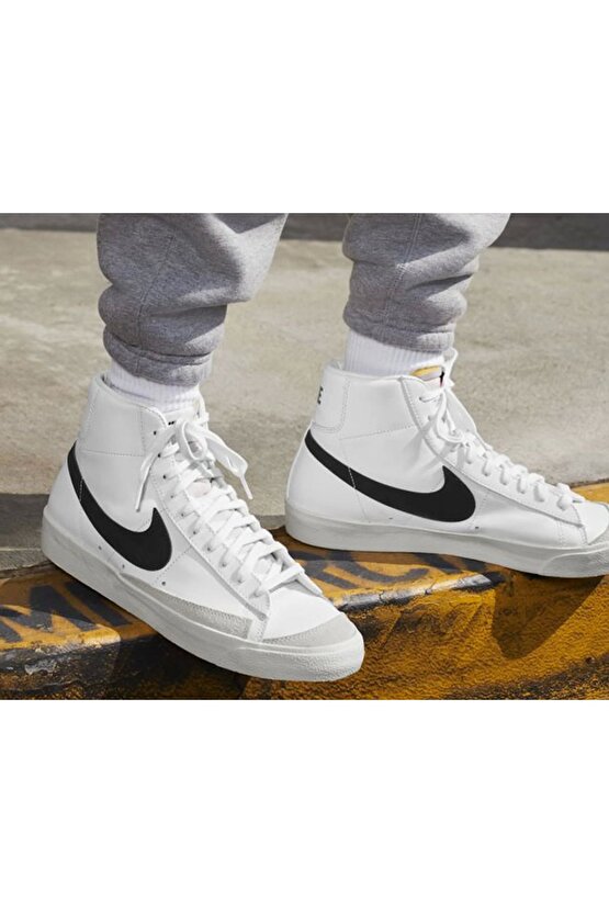 Blazer Mid 77 Vntg Beyaz Sneaker Sportie