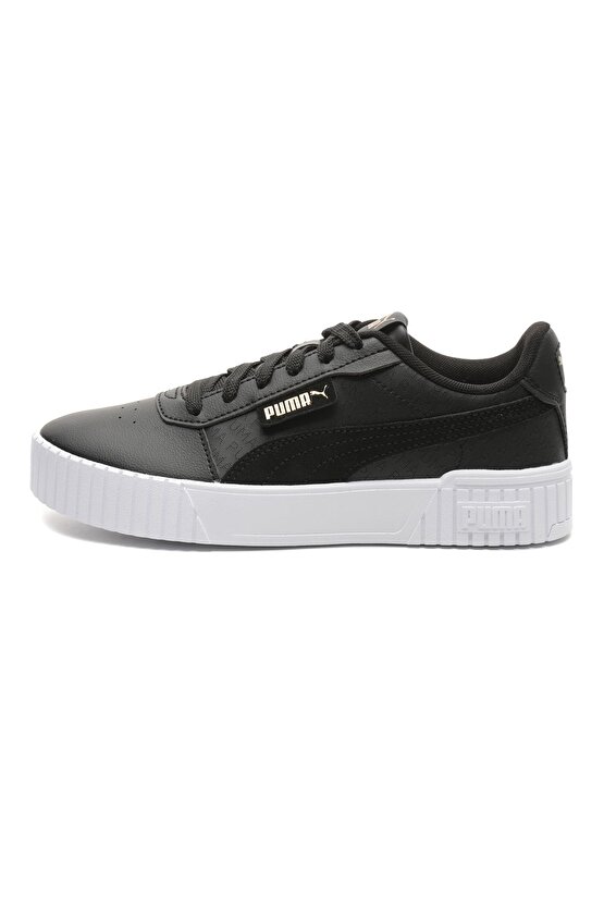 392518-02 Puma Carina 2.0 Logobsession Black- Kadın Spor Ayakkabı Siyah