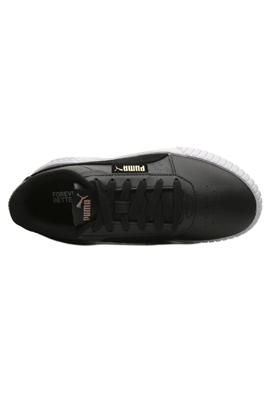 392518-02 Puma Carina 2.0 Logobsession Black- Kadın Spor Ayakkabı Siyah