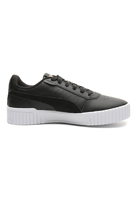 392518-02 Puma Carina 2.0 Logobsession Black- Kadın Spor Ayakkabı Siyah