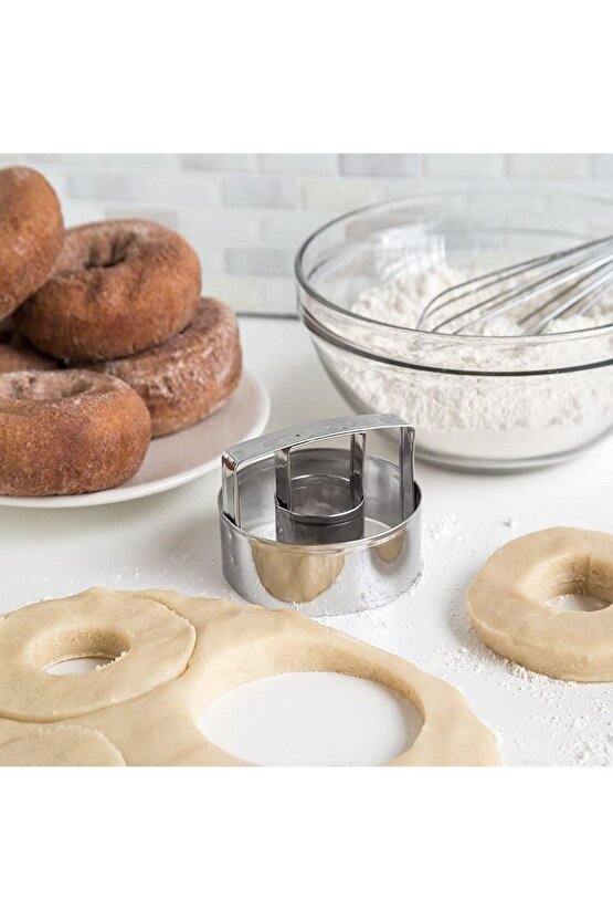 Narkalıp Donut Kurabiye Kalıbı Çap 9cm