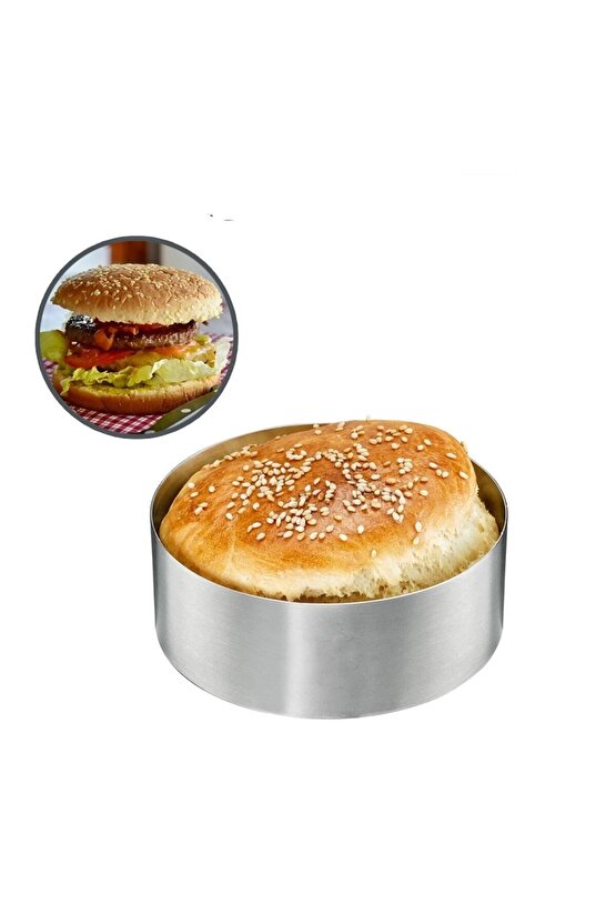 Narkalıp Hamburger Ekmek Çemberi En 10 Cm Derinlik 3,5cm