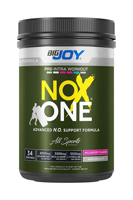 Noxone Pre-workout Orman Meyveli 442g 34 Servis Pre- Intra Workout (ANTRENMAN ÖNCESİ) Preworkout