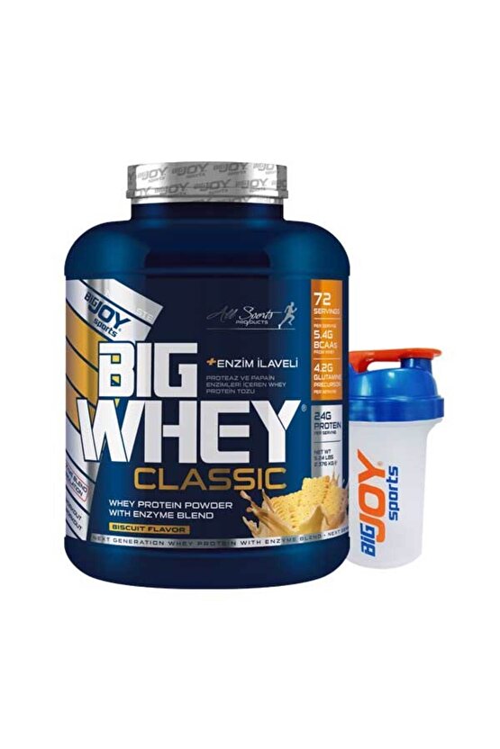 Bigwhey Classic Whey Protein Tozu Bisguit 2376g Bisküvi Protein Powder Wıth Enzım Blend