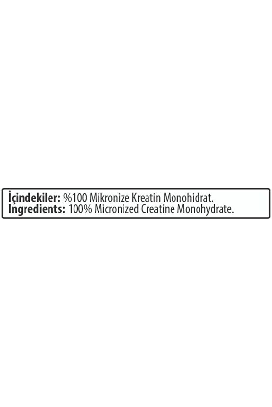 Hardlıne Kreatine (creatine) % 100 Mikronize 300 Gr 60 Servis