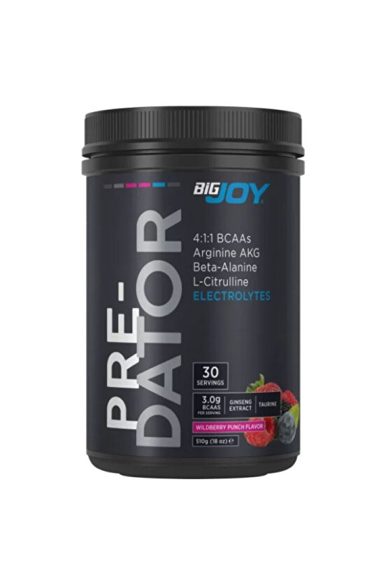 Predator Pre-workout Karpuz Aroma 510g Preworkout - Aminoasit - Shaker 500 ml