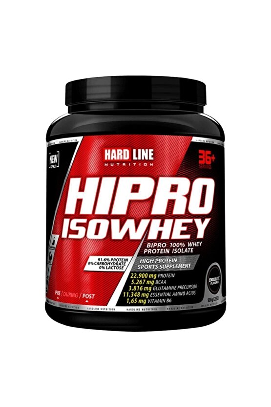 Hipro Isowhey 908 gr Çikolata Çikolatalı Şekersiz Izole Protein Tozu