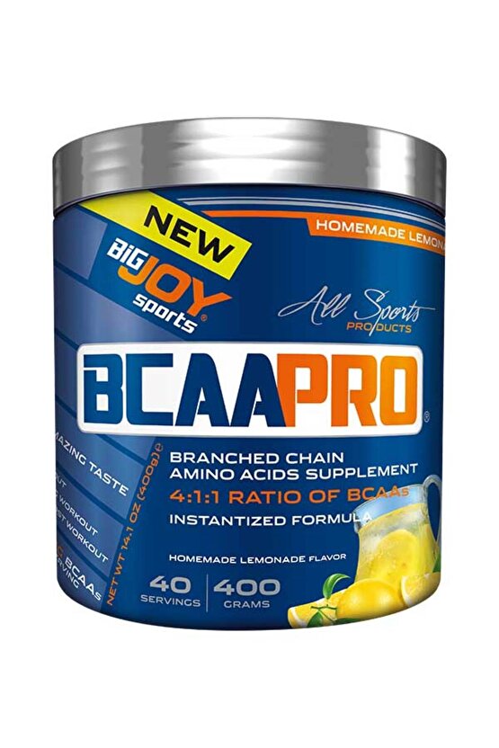 Bcaapro Bcaa Ev Limonatası Aroma 400gr 4:1:1 40 Servis Amino Asit