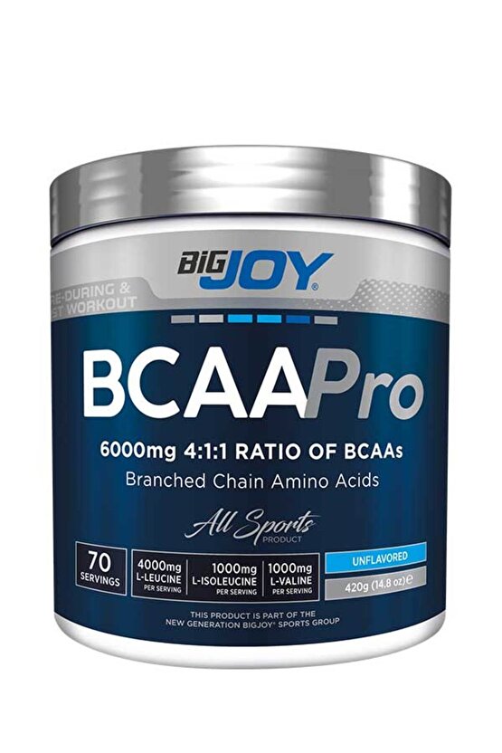 Bcaapro Bcaa Aromasız 420 G 4:1:1 70 Servis Amino Asit