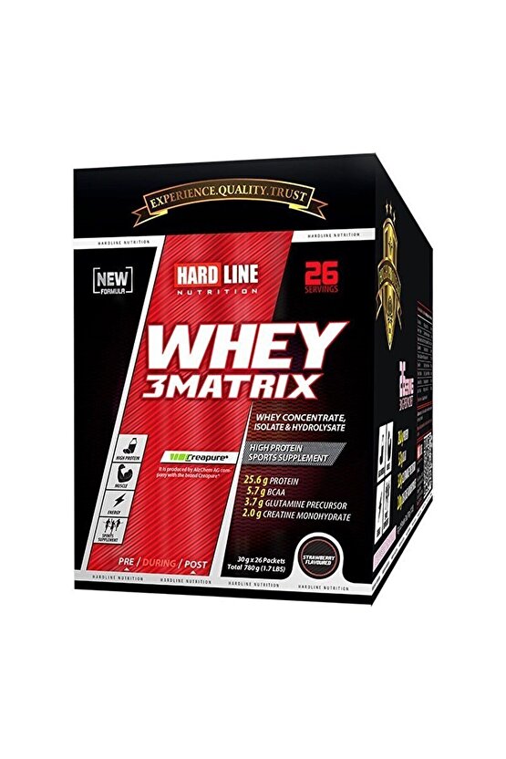 Whey 3matrix Protein Tozu 780 gr 26 Şase - Muz Aromalı