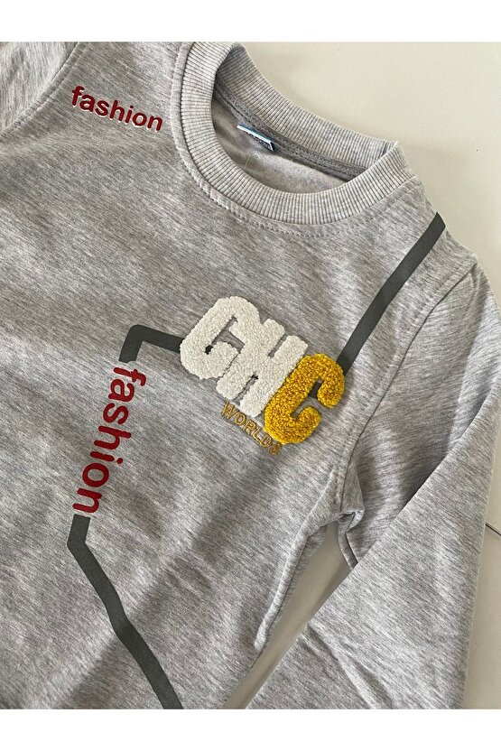 Erkek Çocuk Baskılı 2 Iplik Sweatshirt