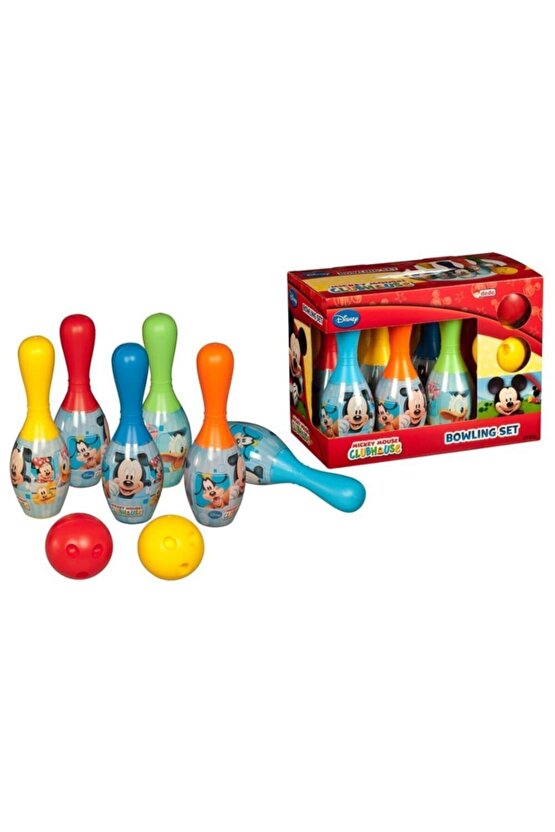 Orjinal Lisanslı Oyuncak Mickey Mouse Bowling Seti