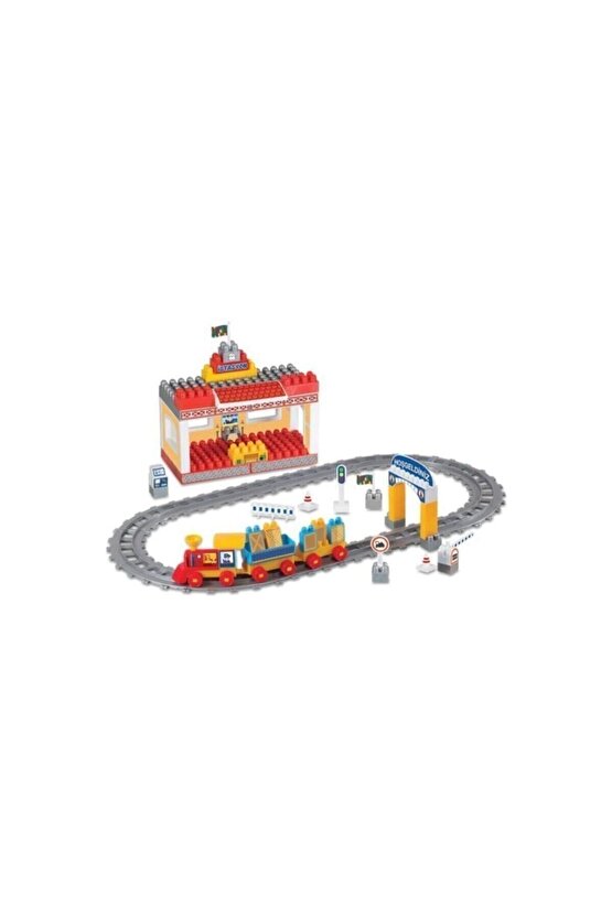 Raylı Tren Set 65 Parça