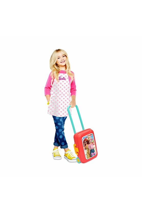 03478 Barbie Mutfak Set Bavulum -Dede