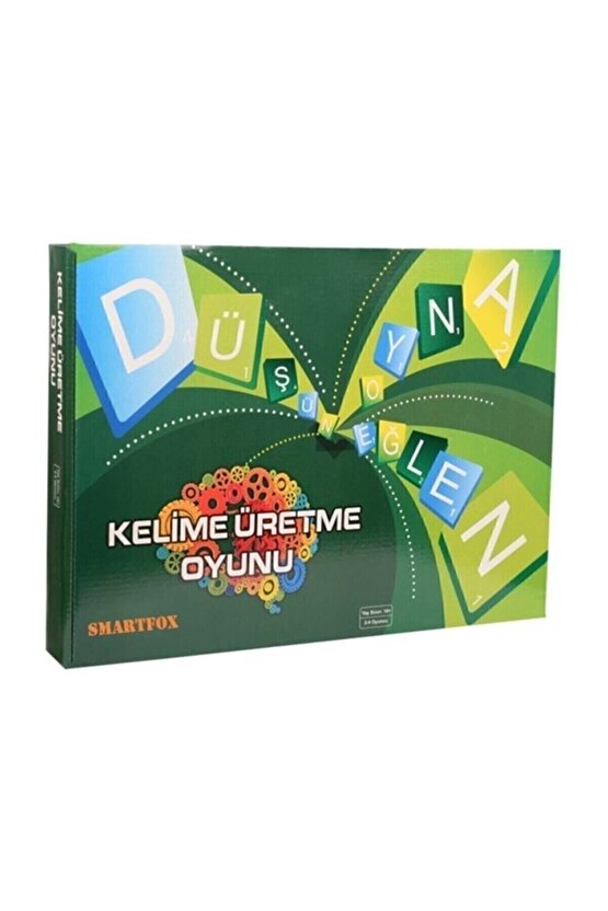 Kelime Üretme,bulma Oyunu 1. Kalite Yerli Üretim Scrabble Kelime Avı, Zeka,akıl Oyunu