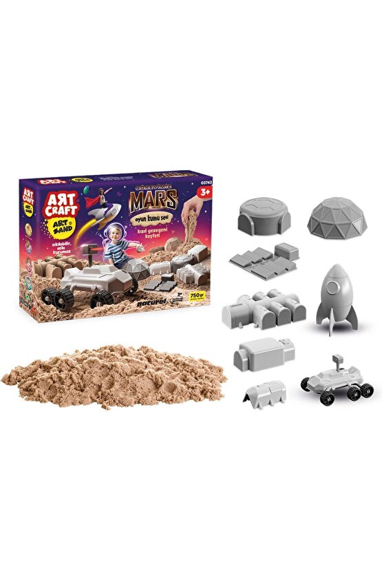 Art Sand Oyun Kumu Mega Seti - 2 Paket - Kinetik Kum Seti - Kum Seti - Kurumayan Kinetik Kum - Kum5