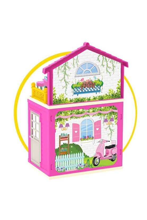 Toys Lola nın 2 Katlı Oyuncak Evi Aksesuarlı