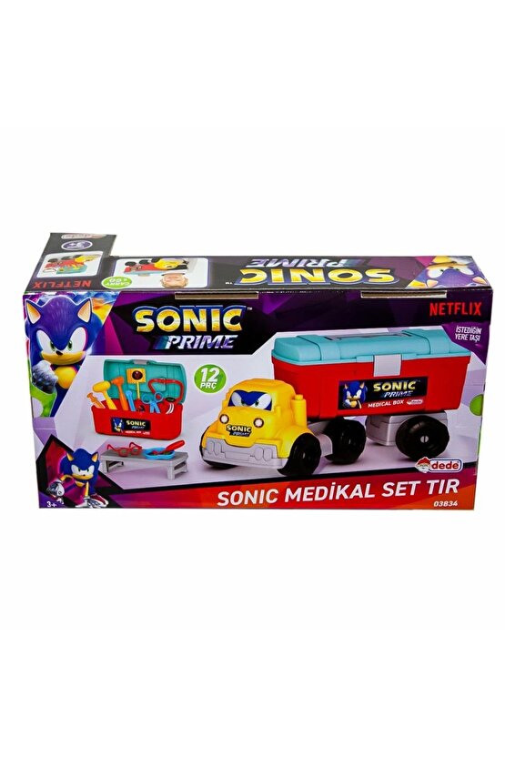 03834 Sonıc Medikal Set Tır - Fen Toys