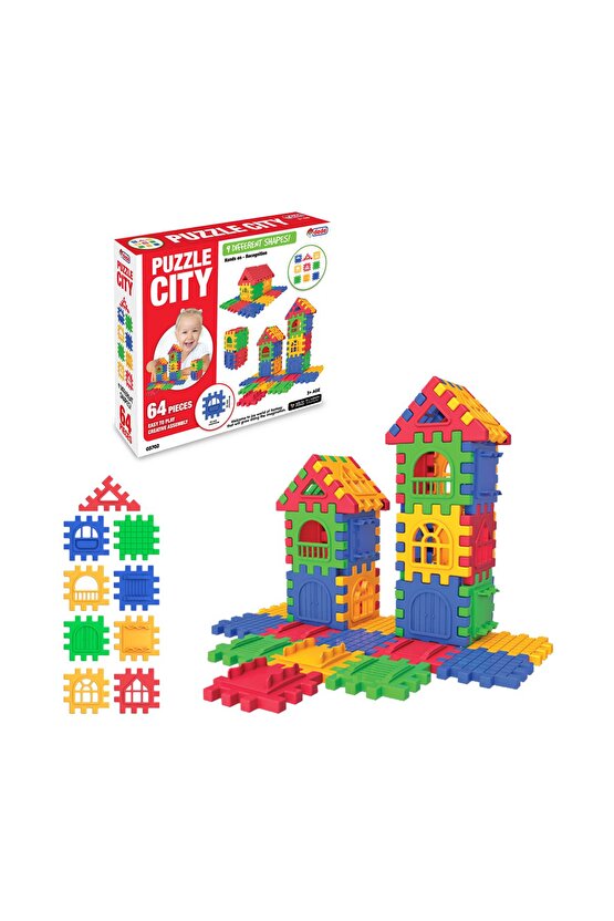 Puzzle City 64 Parça 03702