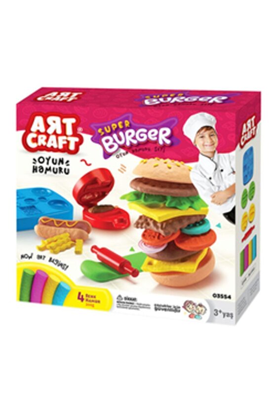 03554 , Hamburger Hamur Set 200 gr