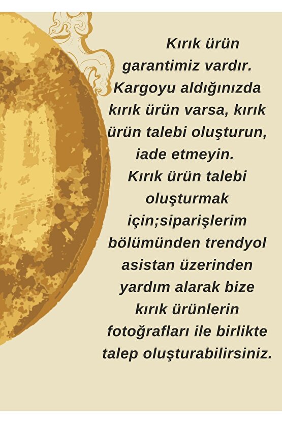 Liva Model 6 Adet Çay Tabağı