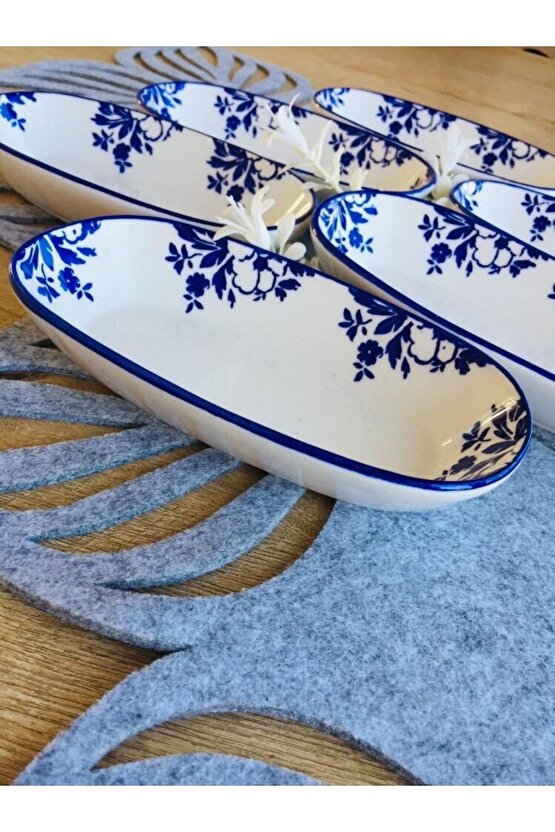 Yasemin Model 6lı Oval Kahvaltılık