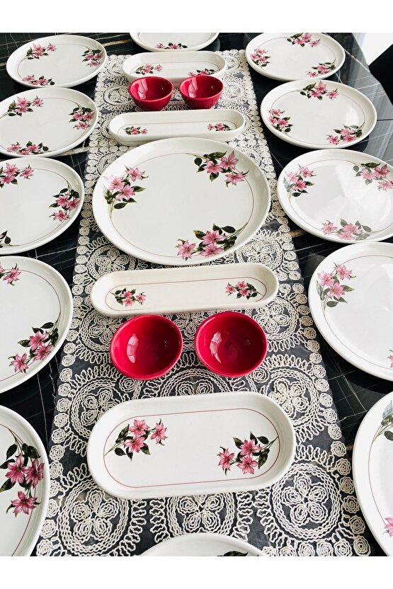 Snowdrop 12 Kişilik 21 Parça Kahvaltı Takımı