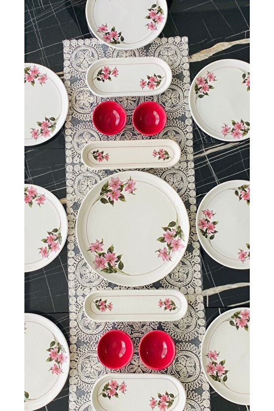 Snowdrop 12 Kişilik 21 Parça Kahvaltı Takımı
