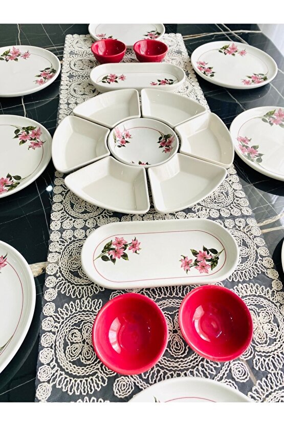 Snowdrop 8 Kişilik 21 Parça Kahvaltı Takımı