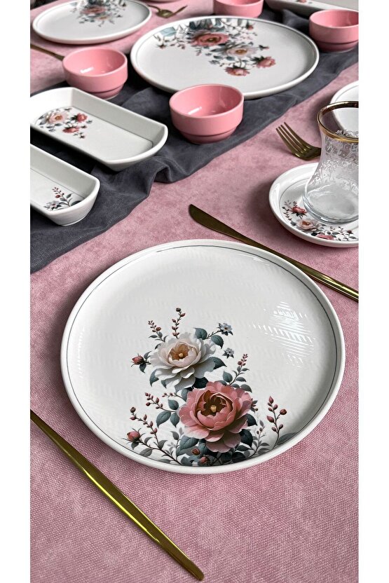 Garden Model 6 Kişilik 21 Parça Kahvaltı Takımı