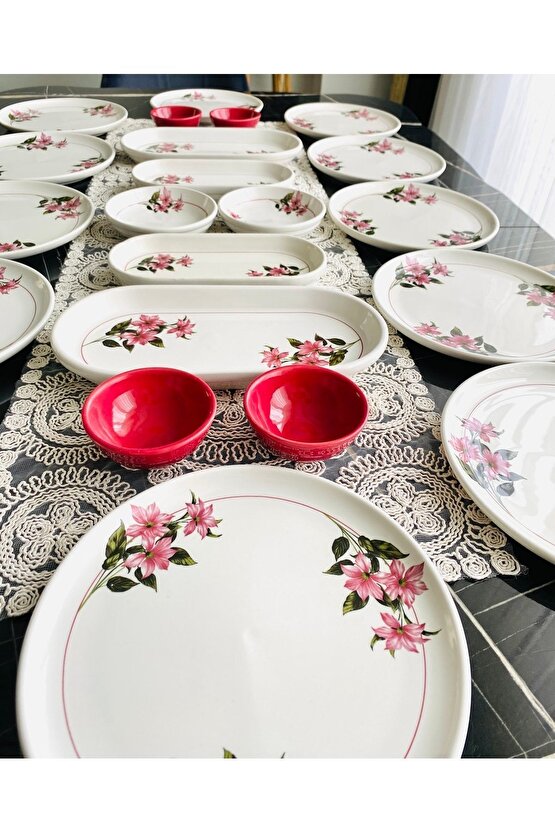 Snowdrop 12 Kişilik 22 Parça Kahvaltı Takımı