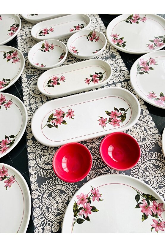 Snowdrop 12 Kişilik 22 Parça Kahvaltı Takımı