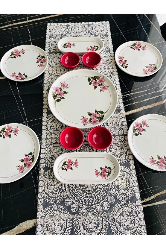 Snowdrop 4 Kişilik 11 Parça Kahvaltı Takımı